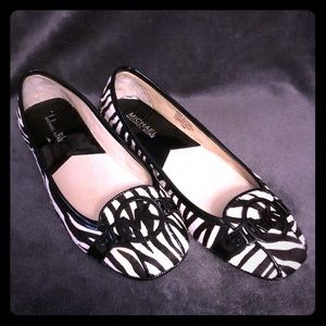Michael Kors Zebra Flats